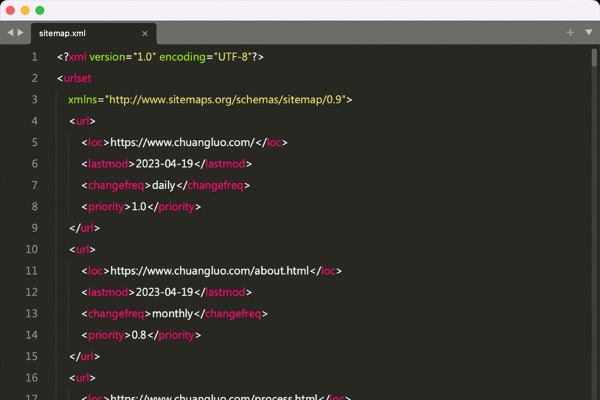 每天自動生成sitemap.xml網站地圖的實現原理